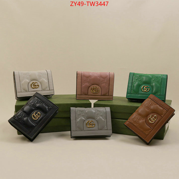 Gucci Bags(4A)-Wallet-,luxury 7 star replica ,ID: TW3447,$: 49USD