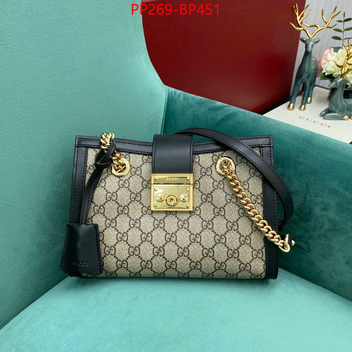 Gucci Bags(TOP)-Padlock-,what's the best place to buy replica ,ID: BP451,$:269USD