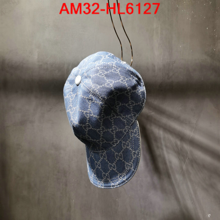 Cap (Hat)-Gucci,aaaaa quality replica , ID: HL6127,$: 32USD