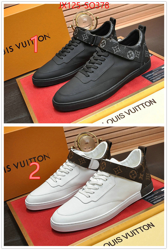 Men Shoes-LV,new 2023 , ID: SO378,$: 125USD