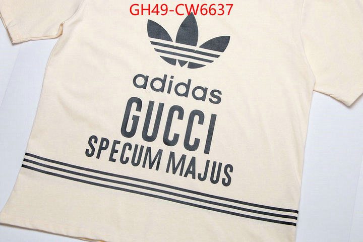 Clothing-Gucci,luxury fashion replica designers , ID: CW6637,$: 49USD