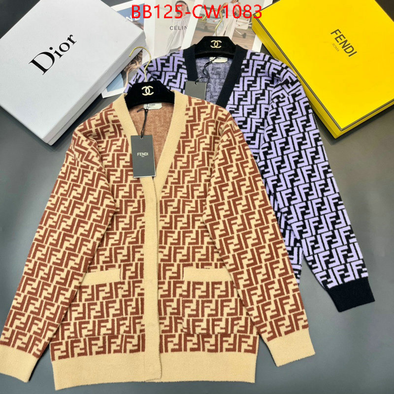 Clothing-Fendi,buy high-quality fake , ID: CW1083,$: 125USD