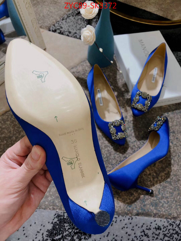 Women Shoes-Manolo Blahnik,2023 replica wholesale cheap sales online ,find replica , ID: SK3372,$:89USD