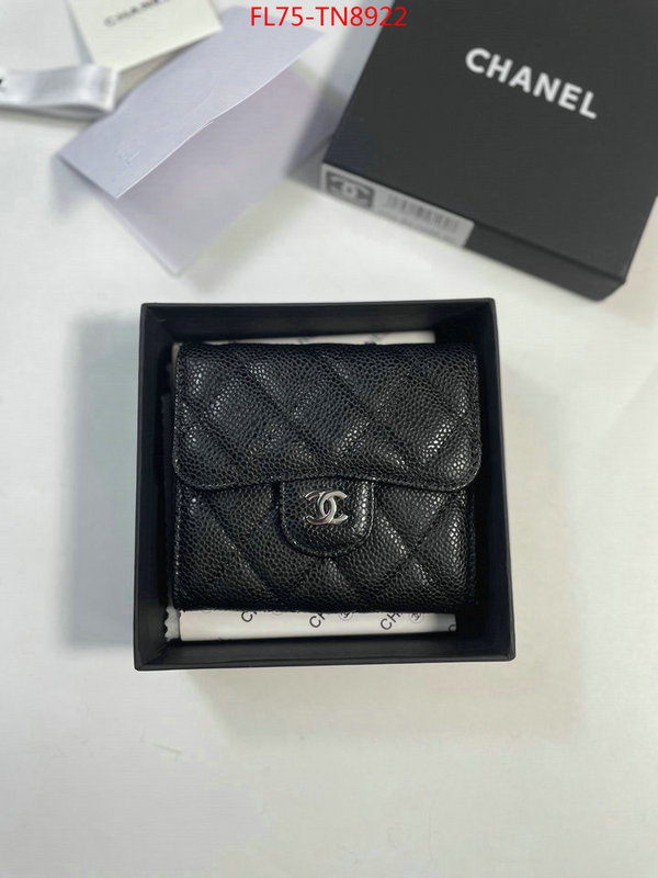 Chanel Bags(4A)-Wallet-,ID: TN8922,$: 75USD