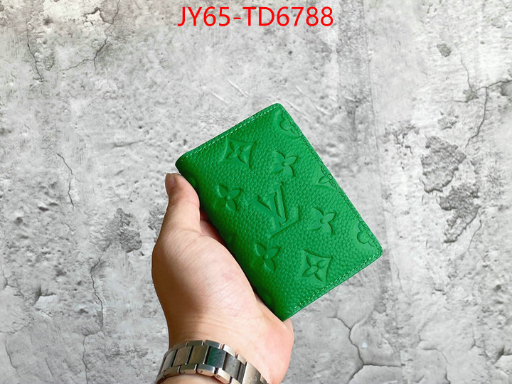 LV Bags(TOP)-Wallet,ID: TD6788,$: 65USD