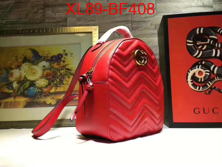 Gucci Bags(4A)-Backpack-,best capucines replica ,ID: BF408,$:89USD