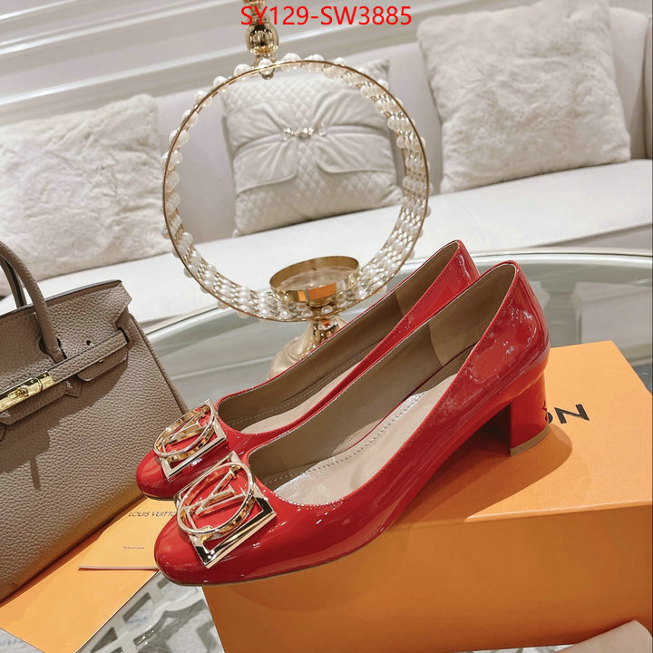 Women Shoes-LV,replcia cheap from china , ID: SW3885,$: 129USD