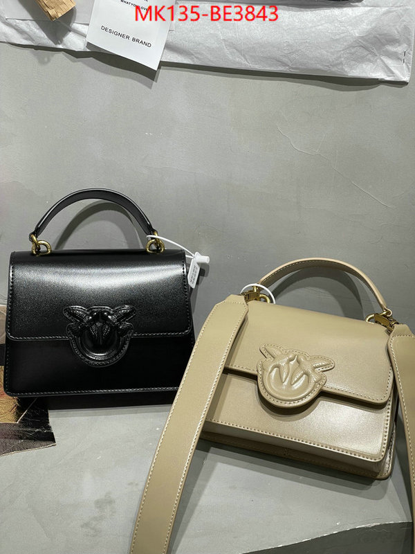 Pinko Bags(TOP)-Diagonal-,top fake designer ,ID: BE3843,$: 135USD