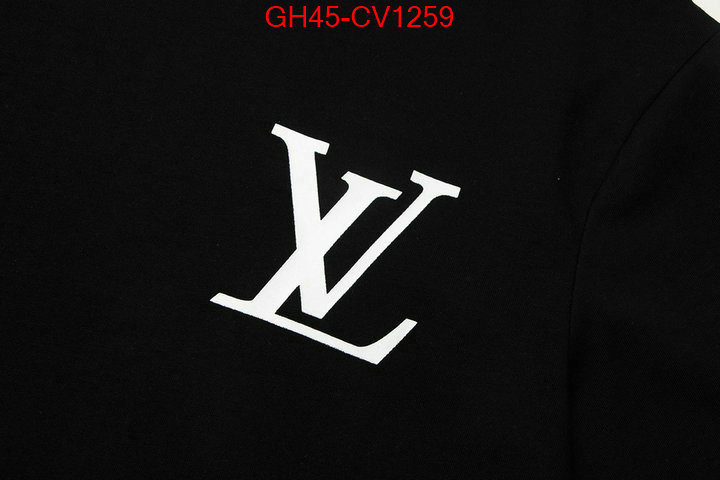 Clothing-LV,wholesale 2023 replica , ID: CV1259,$: 45USD