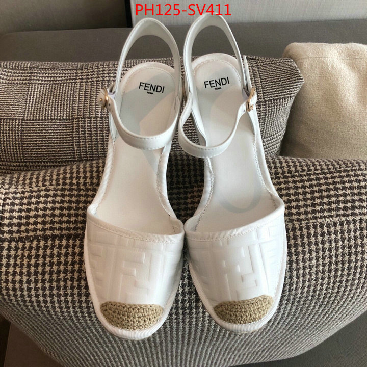 Women Shoes-Fendi,replica online , ID: SV411,$:125USD