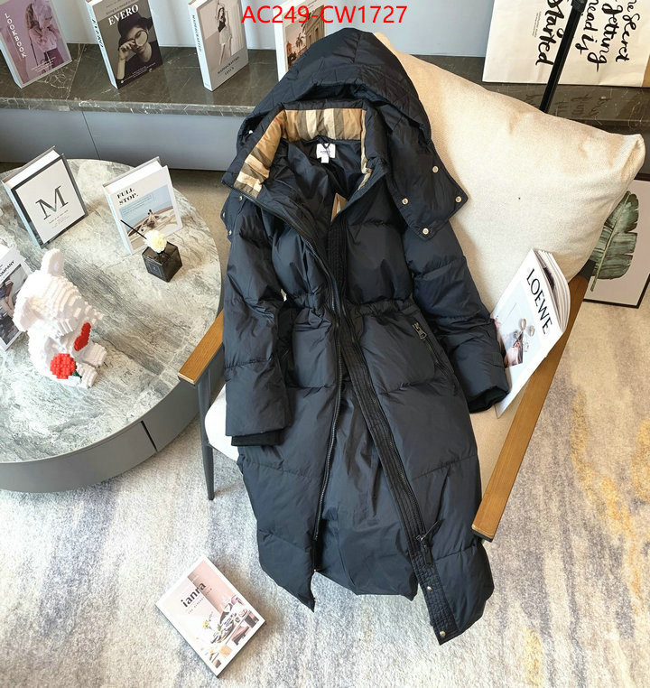 Down jacket Women-Burberry,buy the best replica , ID: CW1727,$: 249USD