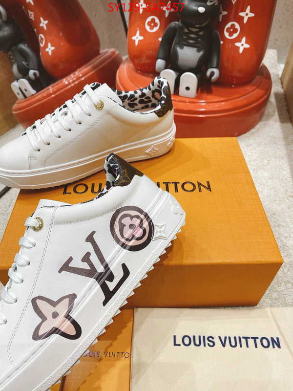 Women Shoes-LV,wholesale replica , ID: SA7457,$: 129USD