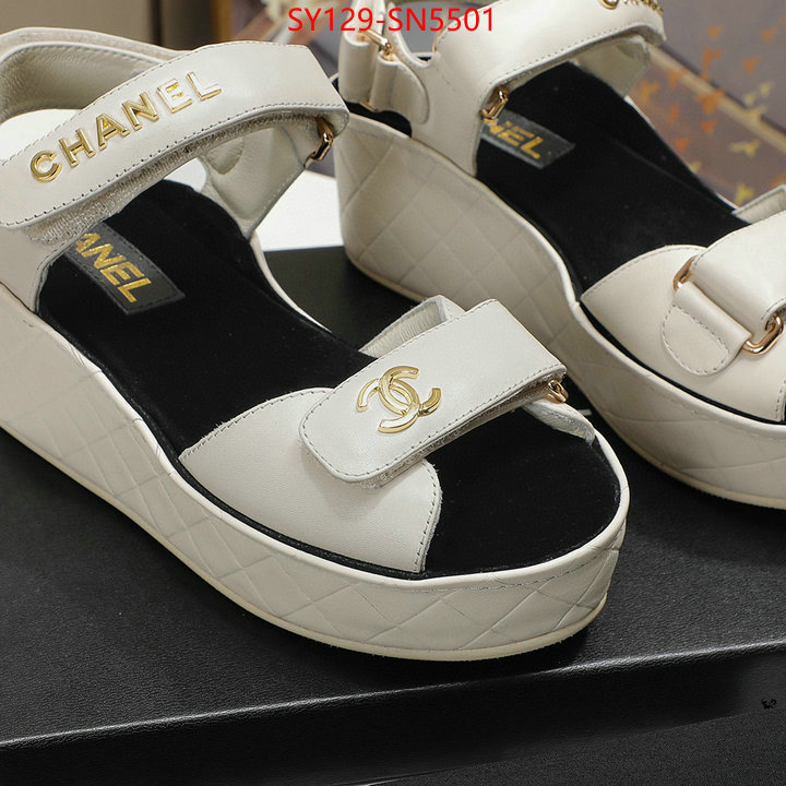 Women Shoes-Chanel,1:1 replica wholesale , ID: SN5501,$: 129USD