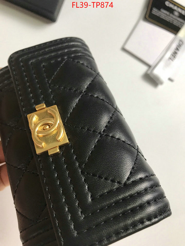 Chanel Bags(4A)-Wallet-,ID: TP874,$: 39USD