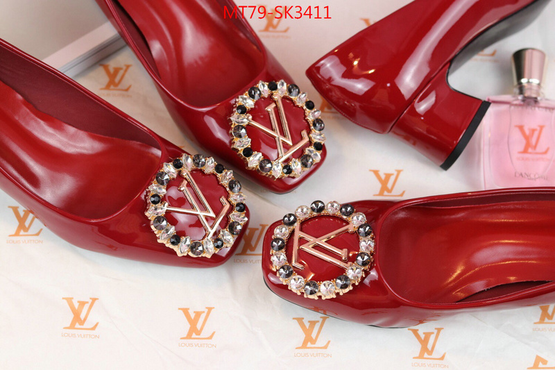 Women Shoes-LV,counter quality , ID: SK3411,$:79USD