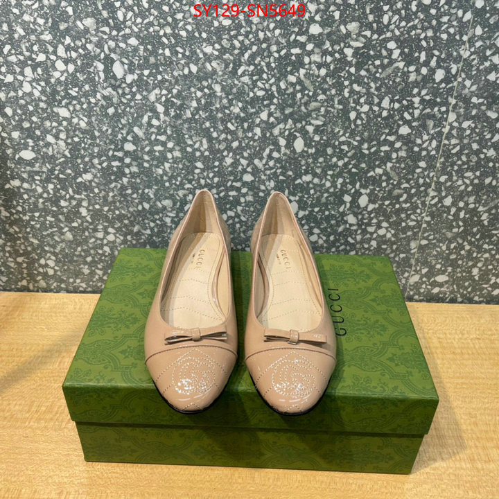 Women Shoes-Gucci,7 star quality designer replica , ID: SN5649,$: 129USD