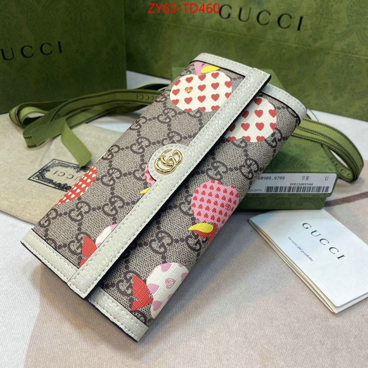 Gucci Bags(4A)-Wallet-,ID: TD460,$: 65USD