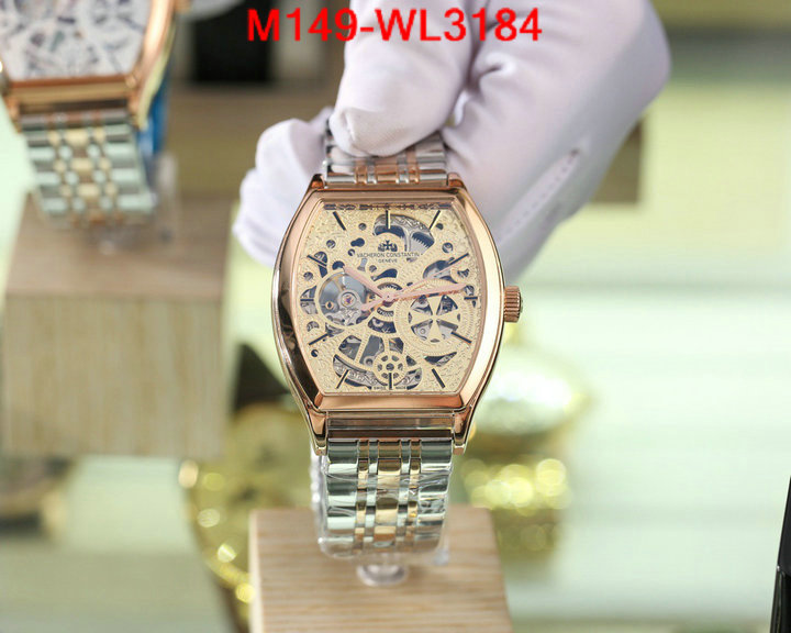 Watch(4A)-Vacheron Constantin,where to buy the best replica , ID: WL3184,$: 149USD