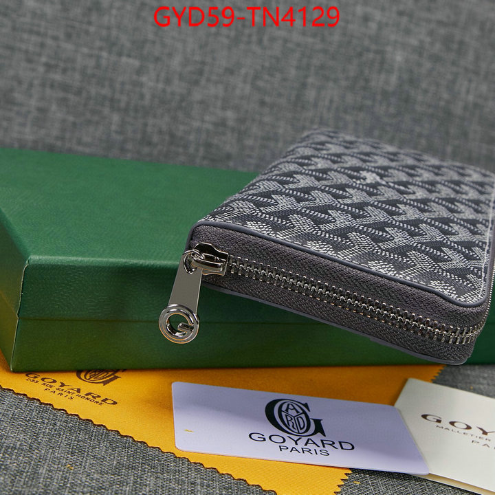 Goyard Bags(4A)-Wallet,aaaaa replica designer ,ID: TN4129,$: 59USD