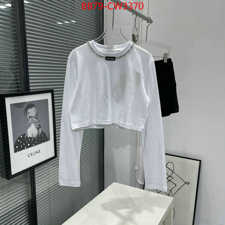 Clothing-MIU MIU,luxury 7 star replica , ID: CW3370,$: 79USD