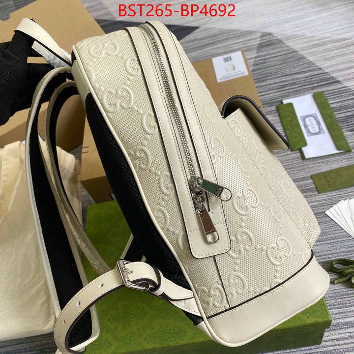 Gucci Bags(TOP)-Backpack-,best luxury replica ,ID: BP4692,$: 265USD