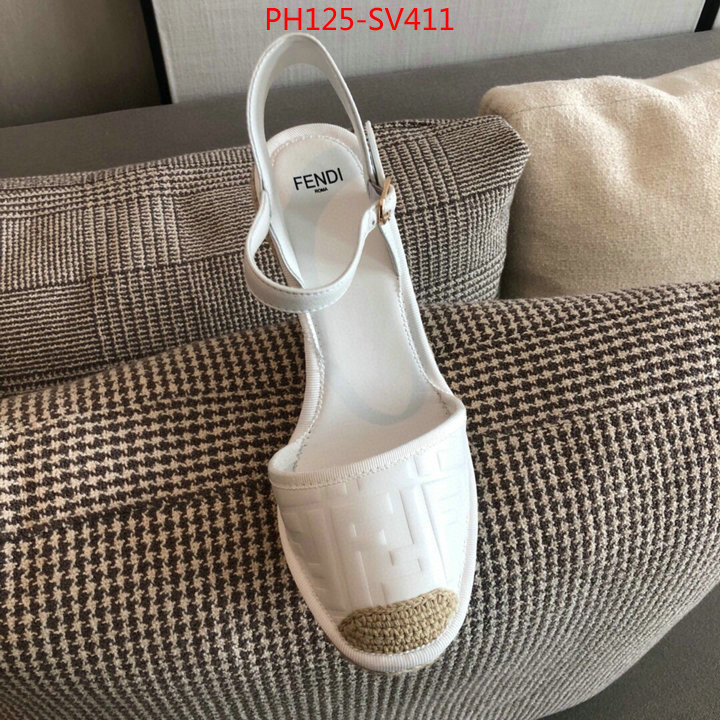 Women Shoes-Fendi,replica online , ID: SV411,$:125USD