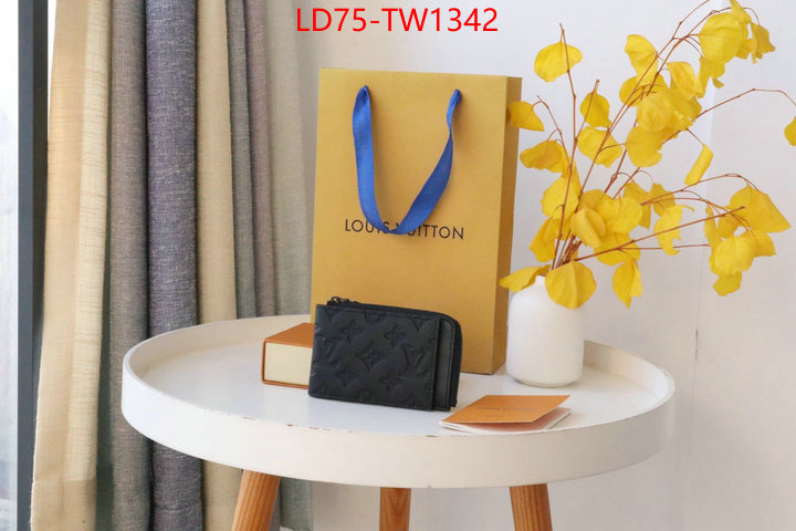 LV Bags(TOP)-Wallet,ID: TW1342,$: 75USD