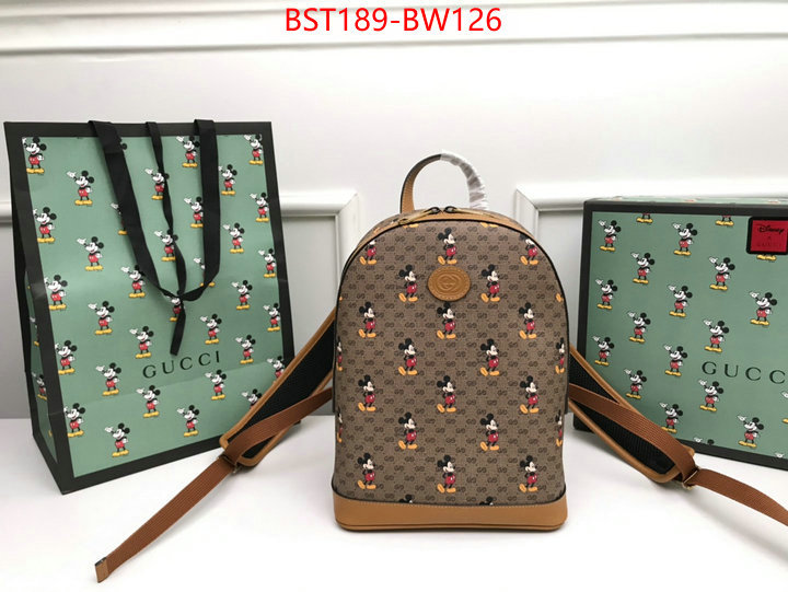 Gucci Bags(TOP)-Backpack-,best site for replica ,ID: BW126,$: 189USD