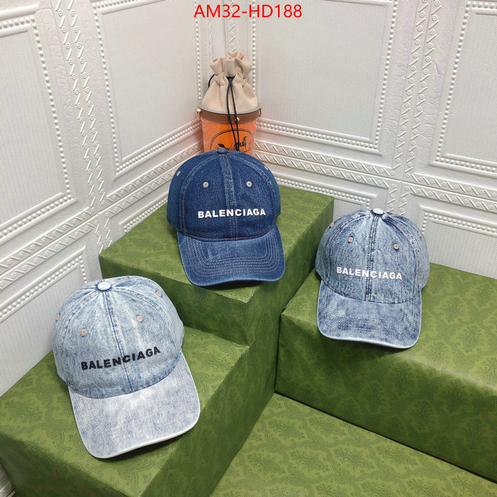 Cap (Hat)-Balenciaga,high quality happy copy , ID: HD188,$: 32USD