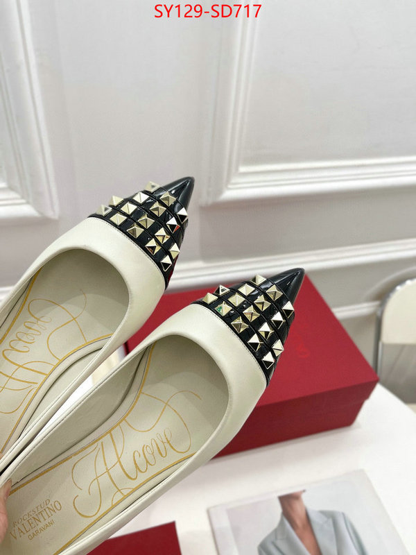 Women Shoes-Valentino,buy top high quality replica , ID: SD717,$: 129USD