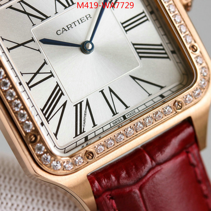 Watch(TOP)-Cartier,2023 replica , ID: WA7729,$: 419USD