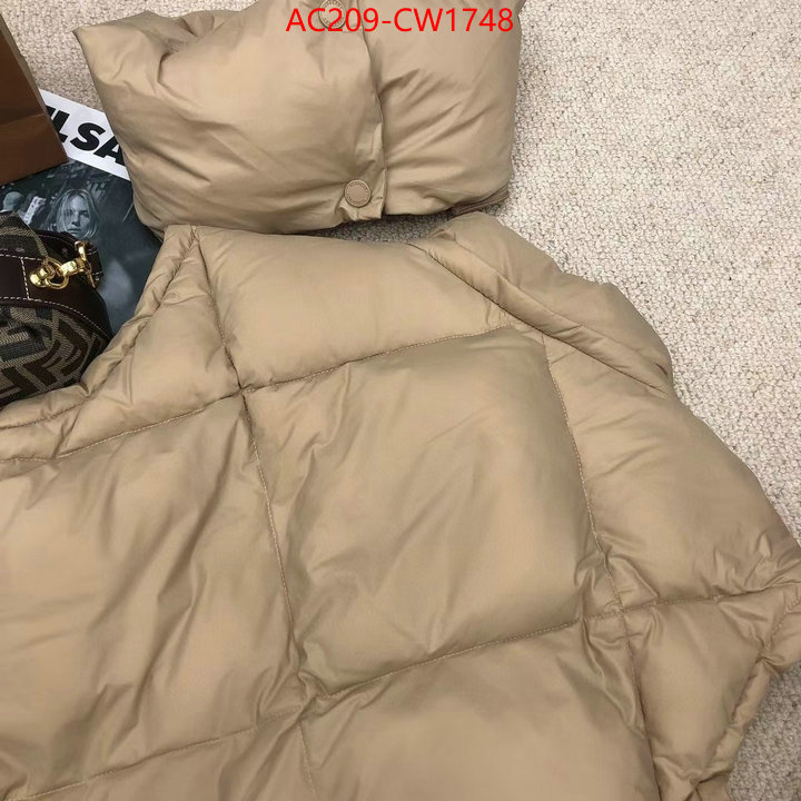 Down jacket Women-Burberry,where to buy fakes , ID: CW1748,$: 209USD