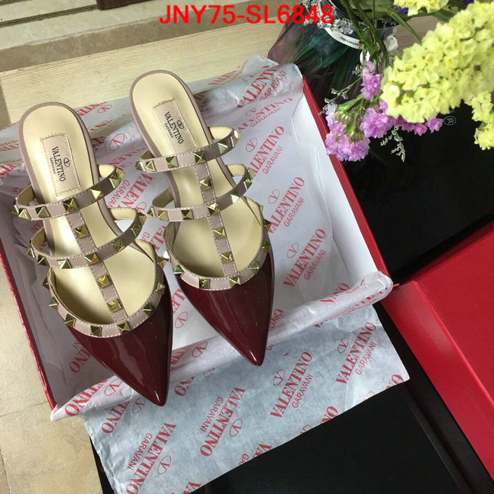 Women Shoes-Valentino,highest product quality , ID: SL6848,$: 75USD