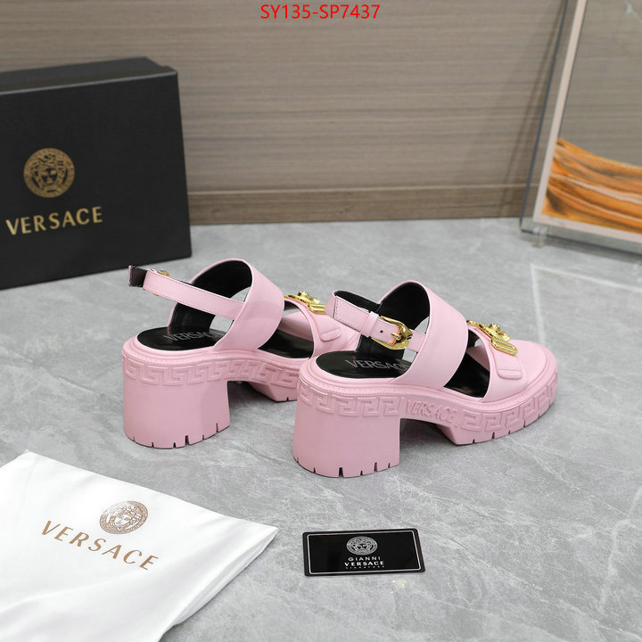 Women Shoes-Versace,fake designer , ID: SP7437,$: 135USD