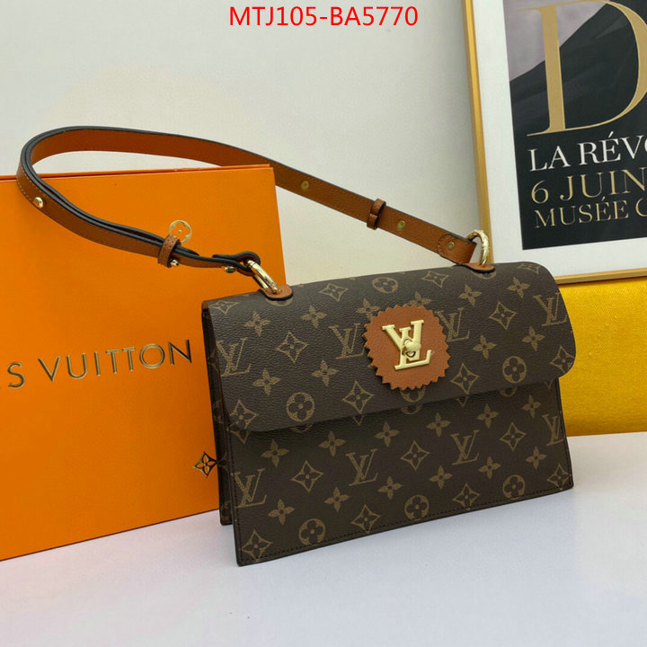 LV Bags(4A)-Pochette MTis Bag-Twist-,ID: BA5770,$: 105USD