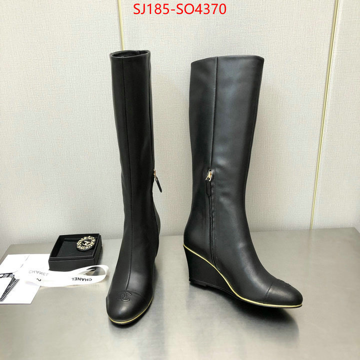 Women Shoes-Chanel,fake aaaaa , ID: SO4370,$: 185USD