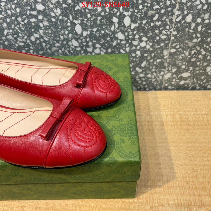 Women Shoes-Gucci,7 star quality designer replica , ID: SN5649,$: 129USD