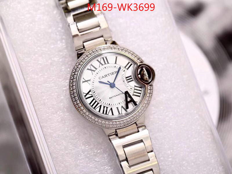 Watch(4A)-Cartier,unsurpassed quality , ID: WK3699,$:169USD