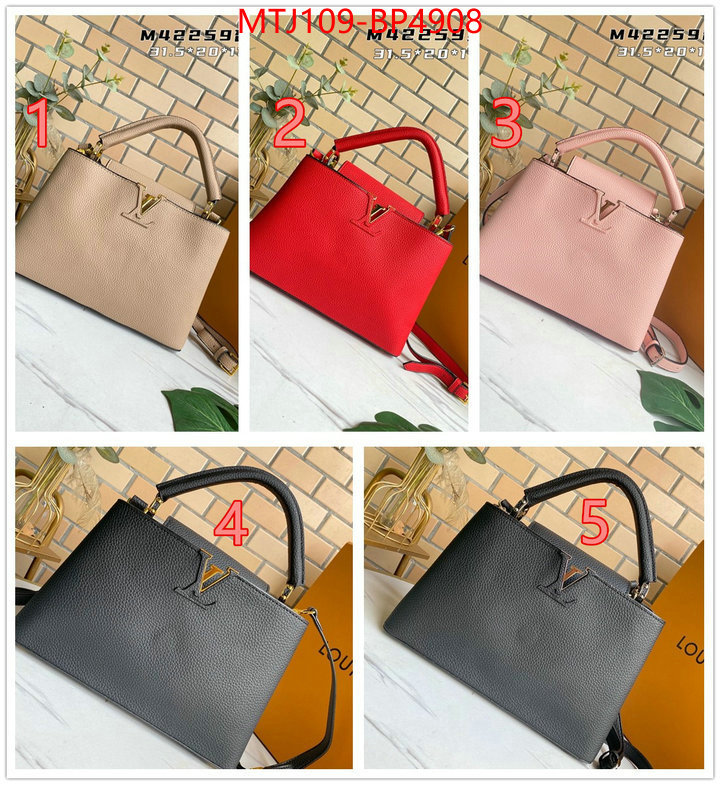LV Bags(4A)-Handbag Collection-,ID: BP4908,$: 109USD