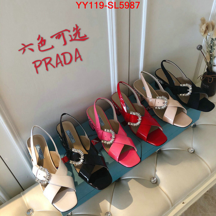 Women Shoes-Prada,where quality designer replica , ID: SL5987,$: 119USD