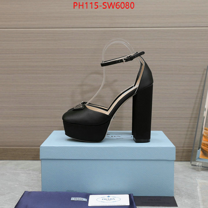 Women Shoes-Prada,highest quality replica , ID: SW6080,$: 115USD