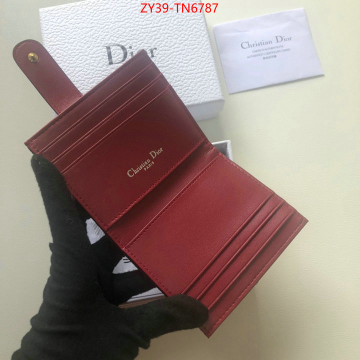 Dior Bags(4A)-Wallet-,ID: TN6787,$: 39USD