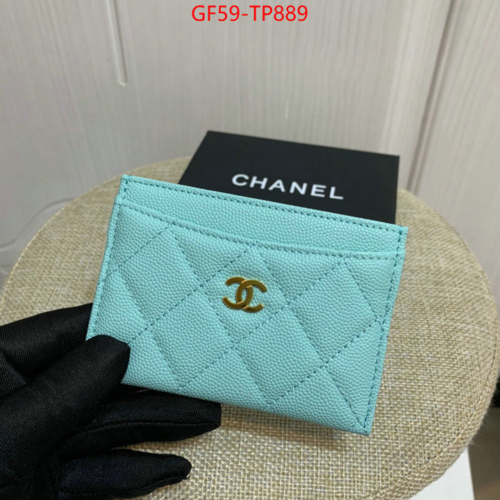 Chanel Bags(TOP)-Wallet-,ID: TP889,$: 59USD
