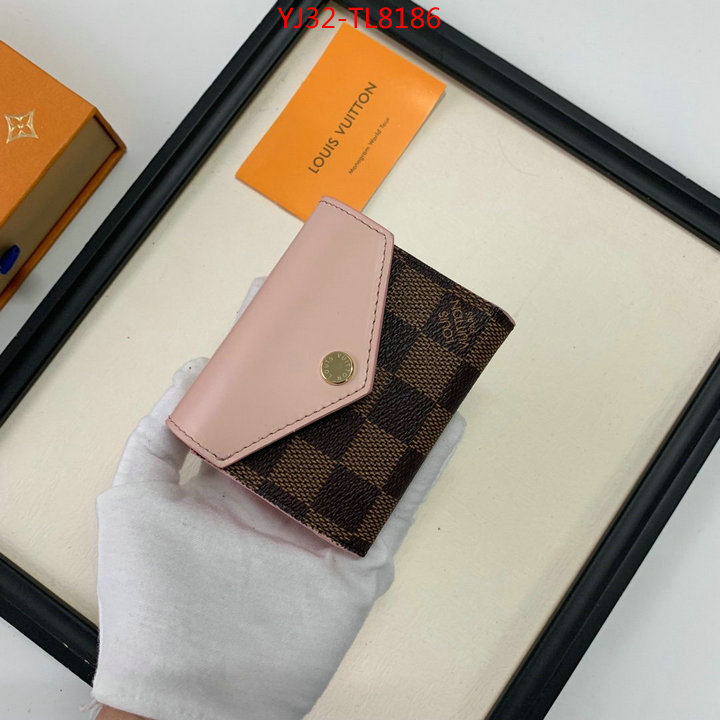 LV Bags(4A)-Wallet,ID: TL8186,$: 32USD