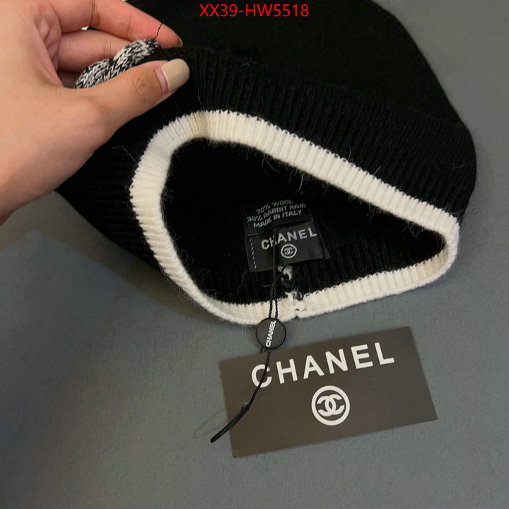 Cap (Hat)-Chanel,perfect quality designer replica , ID: HW5518,$: 39USD