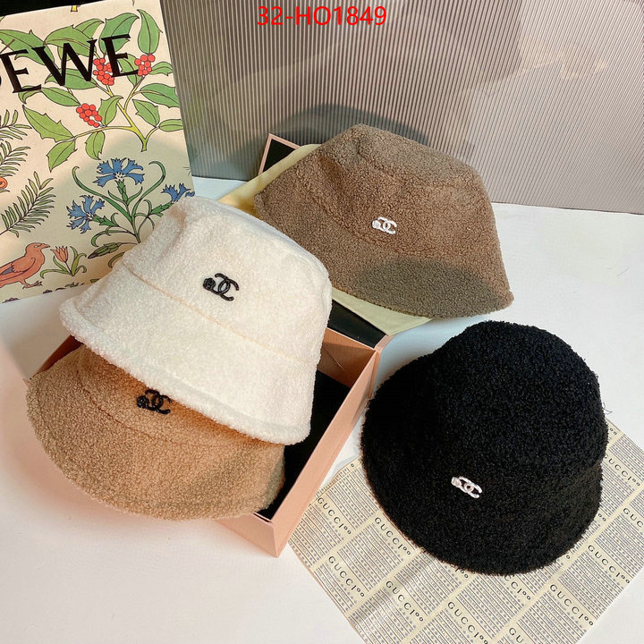 Cap (Hat)-Chanel,sell online luxury designer , ID: HO1849,$: 32USD
