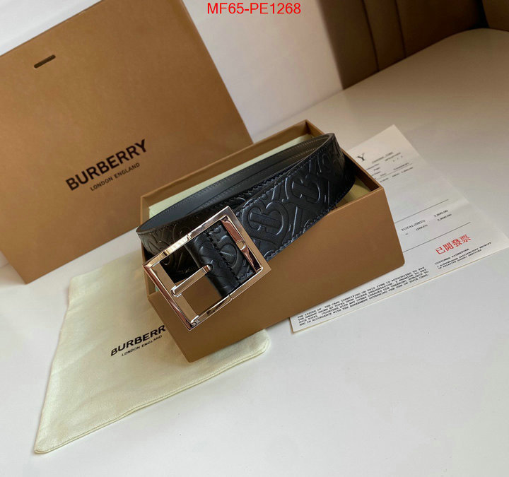 Belts-Burberry,luxury 7 star replica , ID: PE1268,$: 65USD