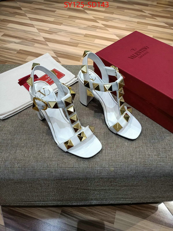 Women Shoes-Valentino,website to buy replica , ID: SD143,$: 125USD