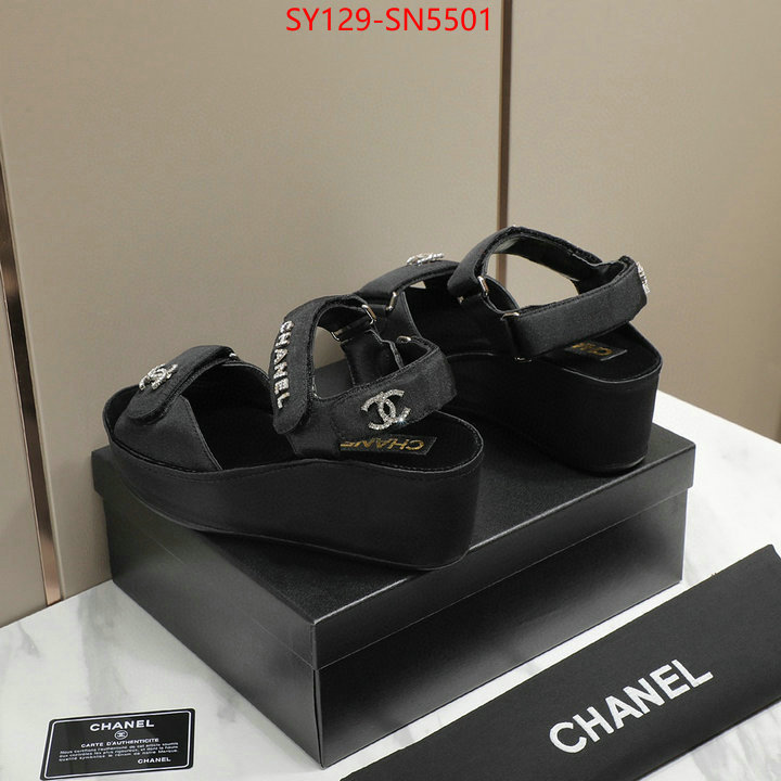 Women Shoes-Chanel,1:1 replica wholesale , ID: SN5501,$: 129USD