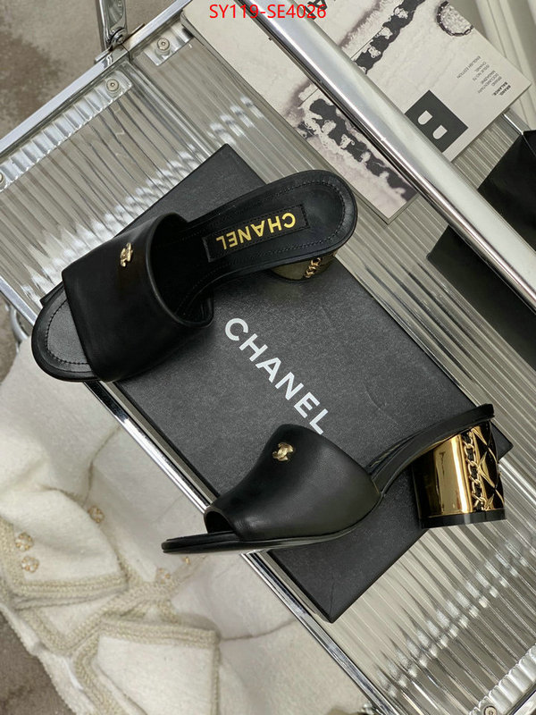 Women Shoes-Chanel,wholesale imitation designer replicas , ID: SE4026,$: 119USD